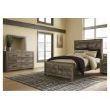 Queen Wynnlow 4-Piece Rustic Bedroom Set