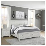 King Robbinsdale Storage Bed & Nightstand Set