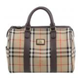 Burberry Nova Check Mini Boston Bag