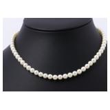 Mikimoto SV AKoya Pearl Necklace