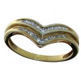 Beautiful 1/4 ct Baguette Diamond Ring