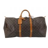 Louis Vuitton Monogram Keepall 60 Boston Bag