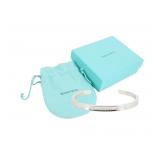 Tiffany & Co. Silver 1837 Narrow Cuff Bangle