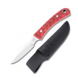 Hen & Rooster Caping Fixed Blade Red Pick Bone