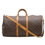 Louis Vuitton Monogram Keepall 55 Boston Bag