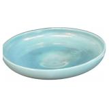 2 ï¿½ x 8 ï¿½ Blue Glass Bowl