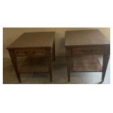 (2)PCS Two End Tables