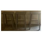 (3) PCS Three Bar Stools