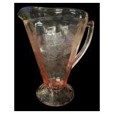 8 ï¿½ Pink Depression Pitcher
