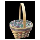 Double Lined Longaberger Easter Basket