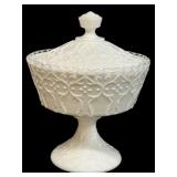 Fenton Silver Crest Spanish Lace