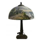 22 ï¿½ Reverse Painting Lamp A Light in The Storm
