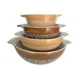 Woodland 4 pc Pyrex Mixing Bowls