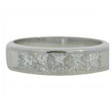 Platinum 1.02 ct Natural Brilliant VS Diamond Ring