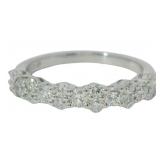 Antique Style 3/4 ct VS Diamond Band