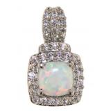 Beautiful White Opal Fashion Pendant