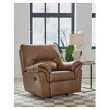 Willowbend Caramel Rocker Recliner