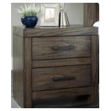 Ashley Desilyn Rustic Brown Nightstand