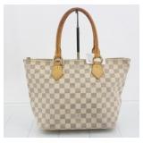 Louis Vuitton Damier Azur Saleya PM Tote Bag