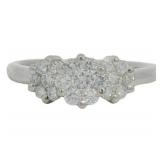 Platinum 1/2 ct Natural VS Diamond Ring