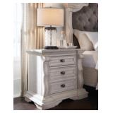 Bruchandi Antique White Nightstand