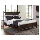King Dantenton Merlot Panel Bed