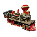 Vintage Tin Lithograph Train Engine