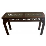 Glass Top Sofa Table