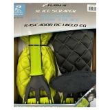 2-Pack XL Platinum Ice Scraper Set wï¿½ 13 ï¿½ Reach