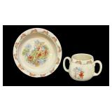 Bunnykins Bowl & Cup