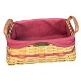 Lined Longaberger Basket