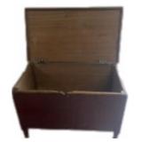 Antique Wooden Trunk