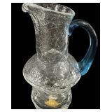 Vintage Crackle Glass