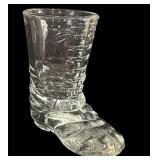 Clear Glass Boot