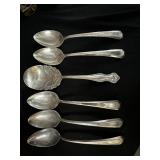 Silver Plate Serving Spoons
