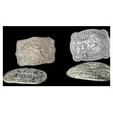 (4) Belt Buckles