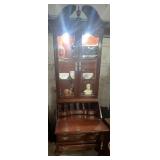 Cherry Slant Front Secretary Desk