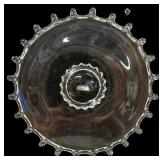 10 ï¿½ Heisey Lariat Pattern Cake Plate