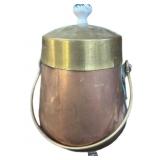 Brass & Copper Ice Bucket