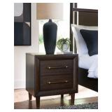 Detenton Merlot Nightstand