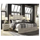 King Cambeck Panel Bed & Nightstand Set
