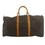 Louis Vuitton Monogram Keepall 50 Boston Bag
