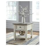 Ashley t637-3 Rectangular End Table w' Drawer