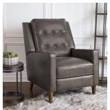 $999 MSRP Abbyson Leather Pushback Recliner