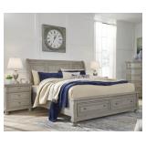 King Lettner Storage Bed & Nightstand Set