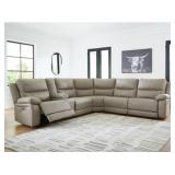Narwhal Place 6PC PWR REC Sectional W ADJ Headrest