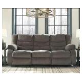 Ashley Tulen Gray Reclining Sofa