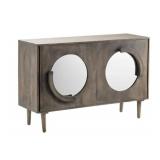 $1,009 Hillcrest Taupe Mango Wood 52" Sideboard