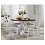 Ashley D546 Valebeck Round Table & 4 Chairs