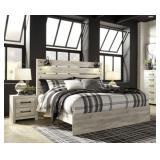 King Cambeck Panel Bed & Nightstand Set